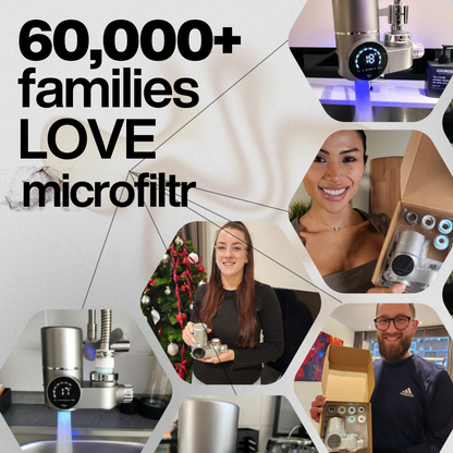 microfiltr - reduce microplastic exposure by 99%